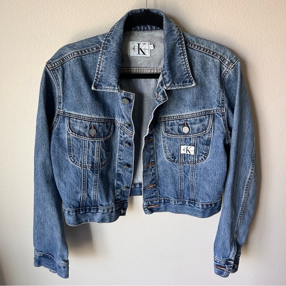 Vintage Calvin Klein Jean Jacket - Picture 1 of 9